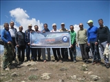 صعود گروه کوهنوردی شرکت آب و فاضلاب آذربایجان شرقی به قله چیناب