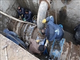 عملیات اجرایی مرمت  خط انتقال آب کلانشهر تبریز پایان یافت
