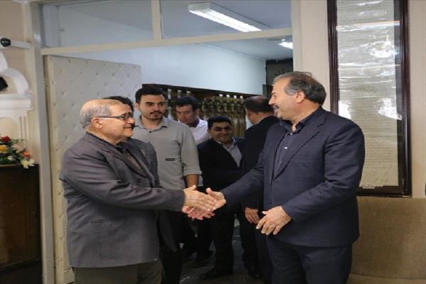 دیدار مدیر عامل  آب و فاضلاب آذربایجان شرقی با کارکنان شرکت به مناسبت  عید سعید فطر