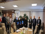 تجلیل از بانوان باحجاب همکار شرکت آب و فاضلاب آذربایجان شرقی