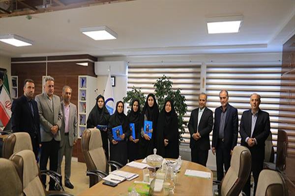 تجلیل از بانوان باحجاب همکار شرکت آب و فاضلاب آذربایجان شرقی
