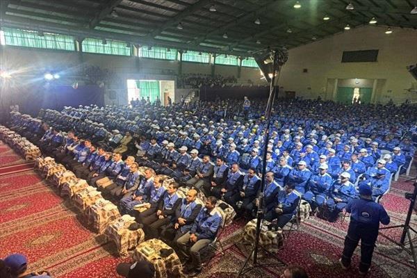 حضور شرکت آب و فاضلاب در نخستین مانور سراسری استقرار شرکت‌های آب و فاضلاب کشور در شرایط بحران در اصفهان