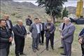 بازدید مشترک مسئولان استانی از طرح‌های عمرانی و زیرساختی شهرستان کلیبر و شهر آبش‌احمد
