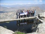گروه کوهنوردی شرکت آب و فاضلاب استان آذربایجان شرقی موفق به صعود به قلعه جوشین در منطقه ارسباران شدند