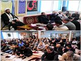 برگزاری مراسم ایام شهادت حضرت علی ( ع ) در شرکت آب وفاضلاب استان آذربایجان شرقی