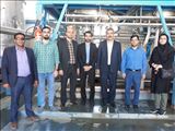 بازدید همکاران مرکز همکاری های تحول و پیشرفت ریاست جمهوری از پروژه حذف فلزات سنگین شرکت آب و فاضلاب آذربایجان شرقی