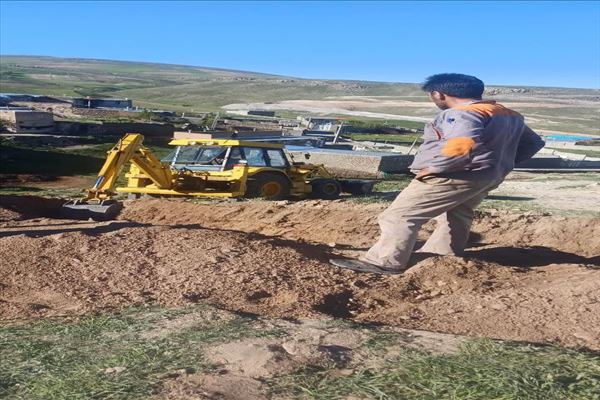 توسعه شبکه آب شرب در ۲ روستای کلیبر به سرانجام رسید