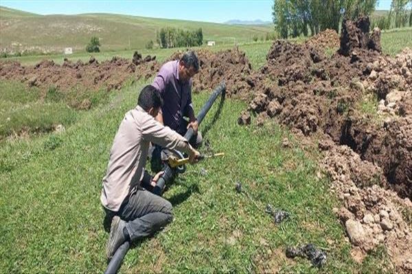 آبرسانی پایدار به 2 روستای نجی‌کندی و کردلر کلیبر با تکمیل عملیات اجرایی
