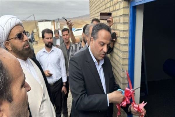 مخزن ۲ هزار مترمکعبی صوفیان با حضور مدیرعامل آبفای کشور به بهره‌برداری رسید