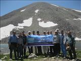 صعود گروه کوهنوردی شرکت آب و فاضلاب استان آذربایجان شرقی به قله 3750 متری کمال سهند