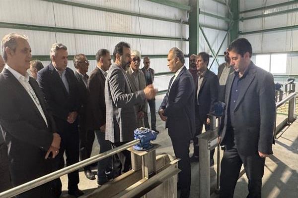 بازدید معاون مهندسی و توسعه شرکت مهندسی آب و فاضلاب کشور از روند عملیات اجرایی مدول دوم تصفیه‌خانه فاضلاب تبریز