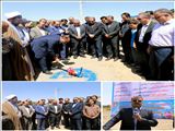 همزمان با گرامیداشت هفته دولت عملیات اجرایی توسعه شبکه فاضلاب مسکن مهر سراب  آغاز شد