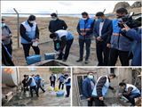 مانور مدیریت مقابله با بحران آب شرب در شهرستان هشترود استان آذربایجان شرقی
