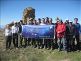 صعود گروه کوهنوردی شرکت آب وفاضلاب استان به قلعه آوارسین