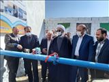 افتتاح پروژه آبرسانی به روستای خواجه مرجان بخش صوفیان  
