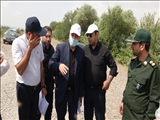 پیگیری پروژه های جهاد آبرسانی با حضور ناظر عالی وزارت نیرو  در پروژه های محرومیت زدایی