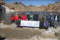 صعود گروه کوهنوردی شرکت آب وفاضلاب استان به قله 4811 متری سبلان