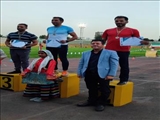 افتخار آفرینی فرزند همکار شرکت آب وفاضلاب استان در رقابتهای دو ومیدانی پیشکسوتان قهرمانی کشور