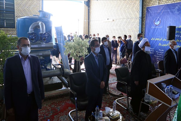 پویش الف-ب-ایران، افتتاح مجتمع آبرسانی روستای سراجوی غربی مراغه