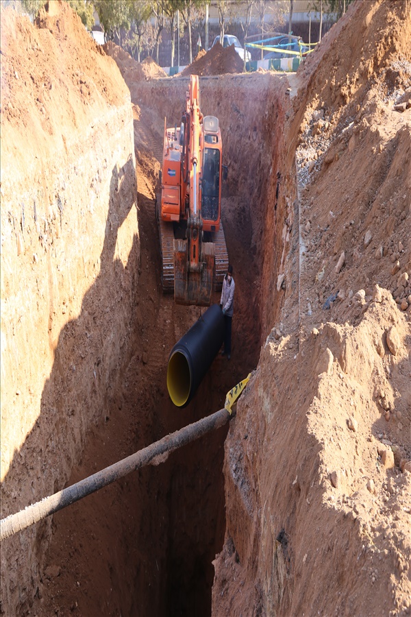 لوله گذاری فاضلاب 